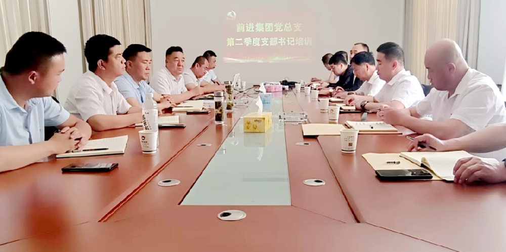 球王会平台集团党总支开展2023年第二季度支部书记培训