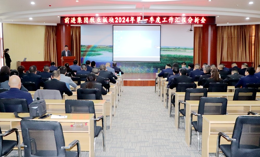 甘肃球王会平台集团召开第一季度工作汇报分析会